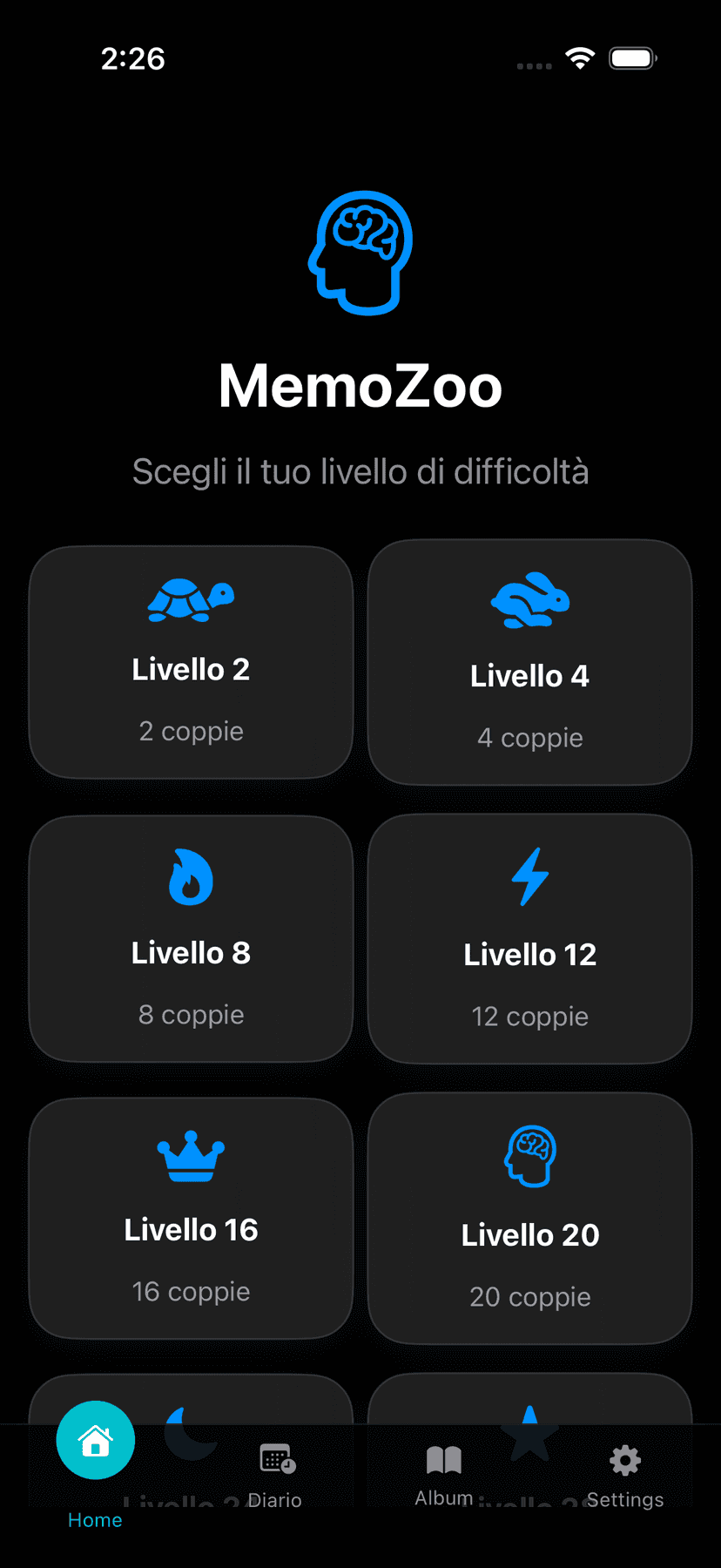 MemoZoo App Screenshot
