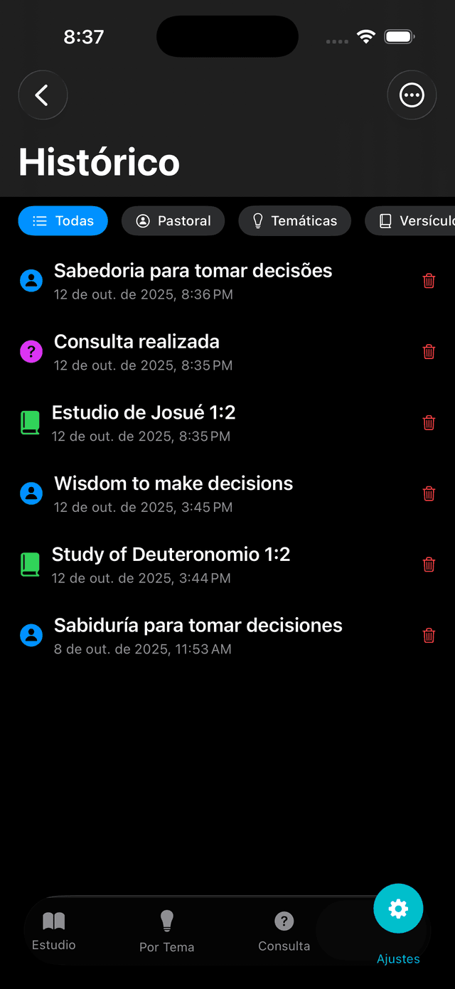 Ministerio Evangélico Screenshot 9