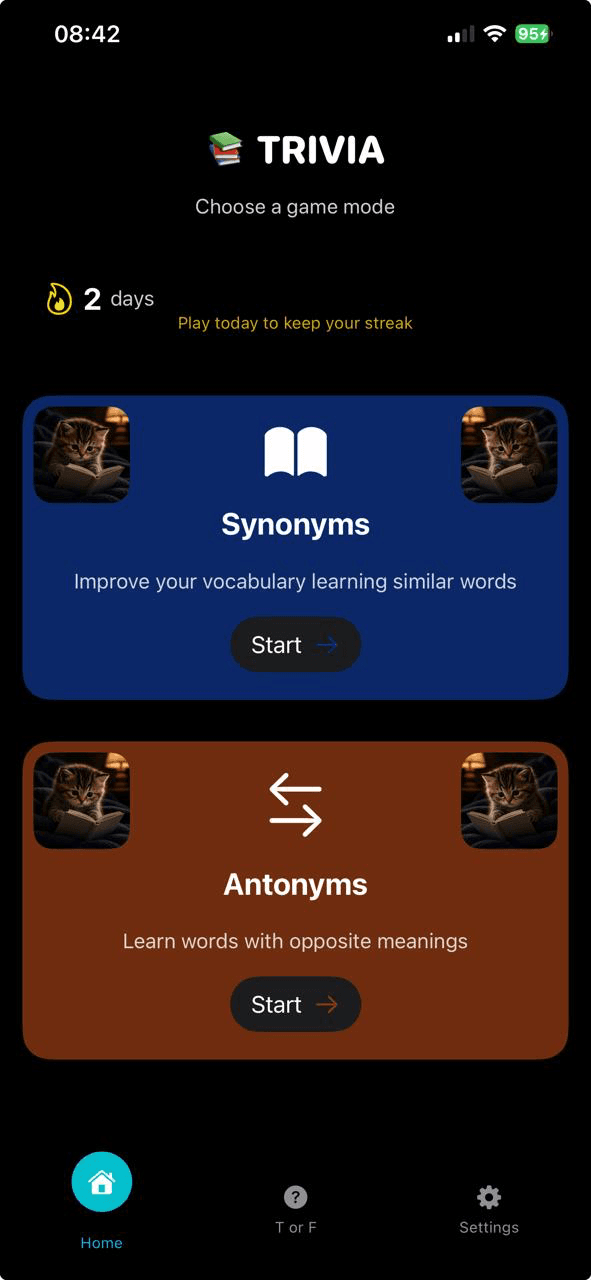 Synonyms Mode