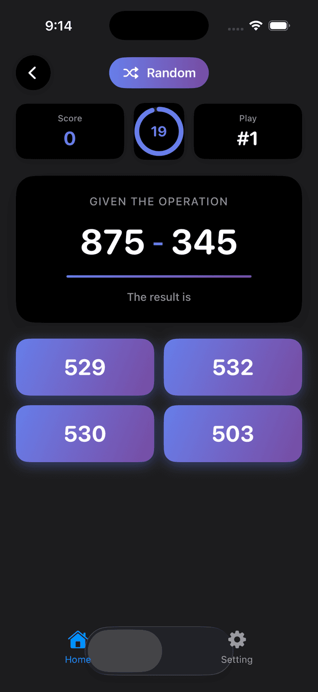 Trivia Math Uno Screenshot 3