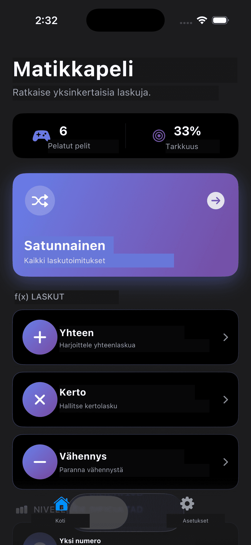 TriviaMathUno App Screenshot