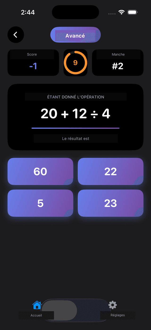 Trivia Math Uno Screenshot 4