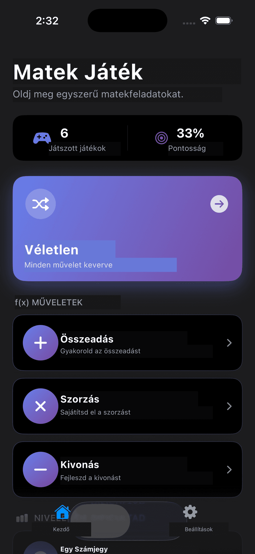 TriviaMathUno App Screenshot