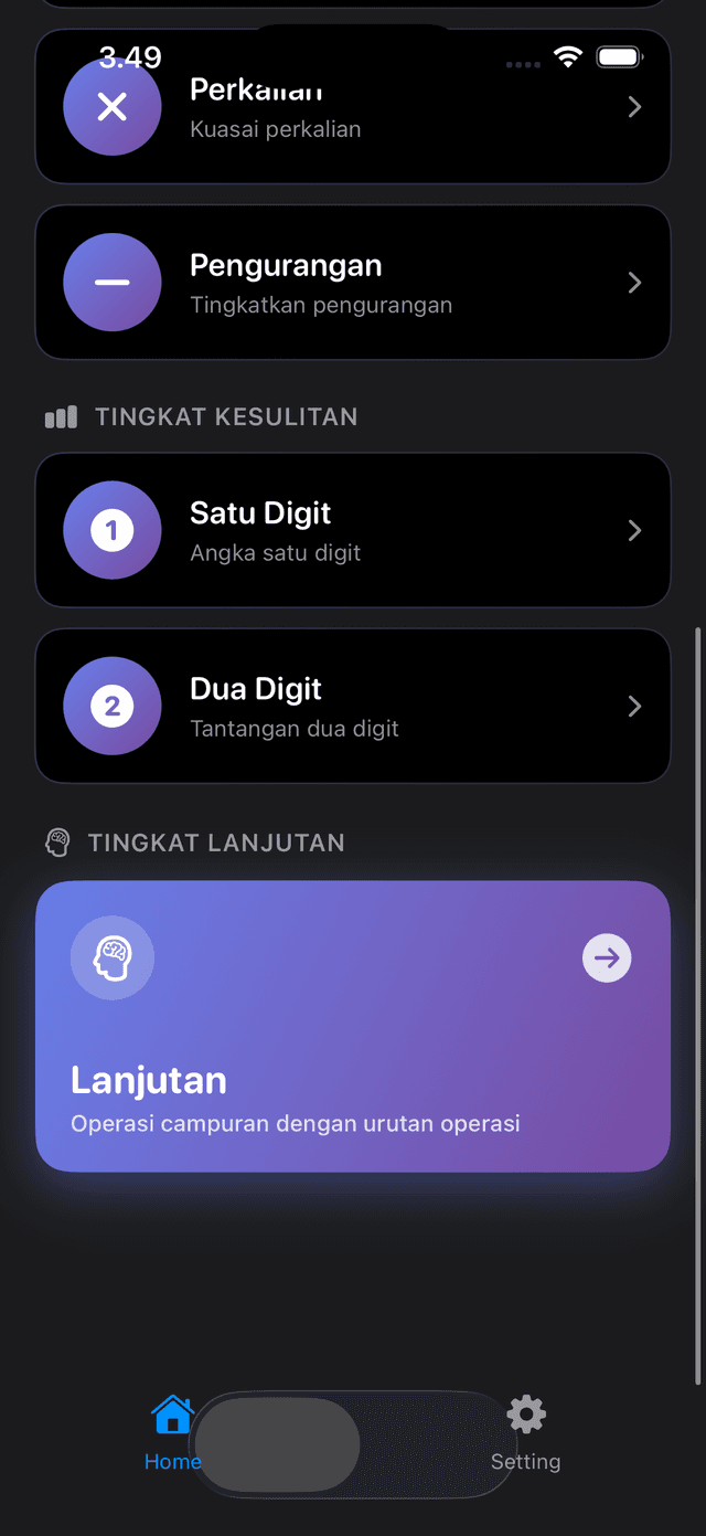 Trivia Math Uno Screenshot 2