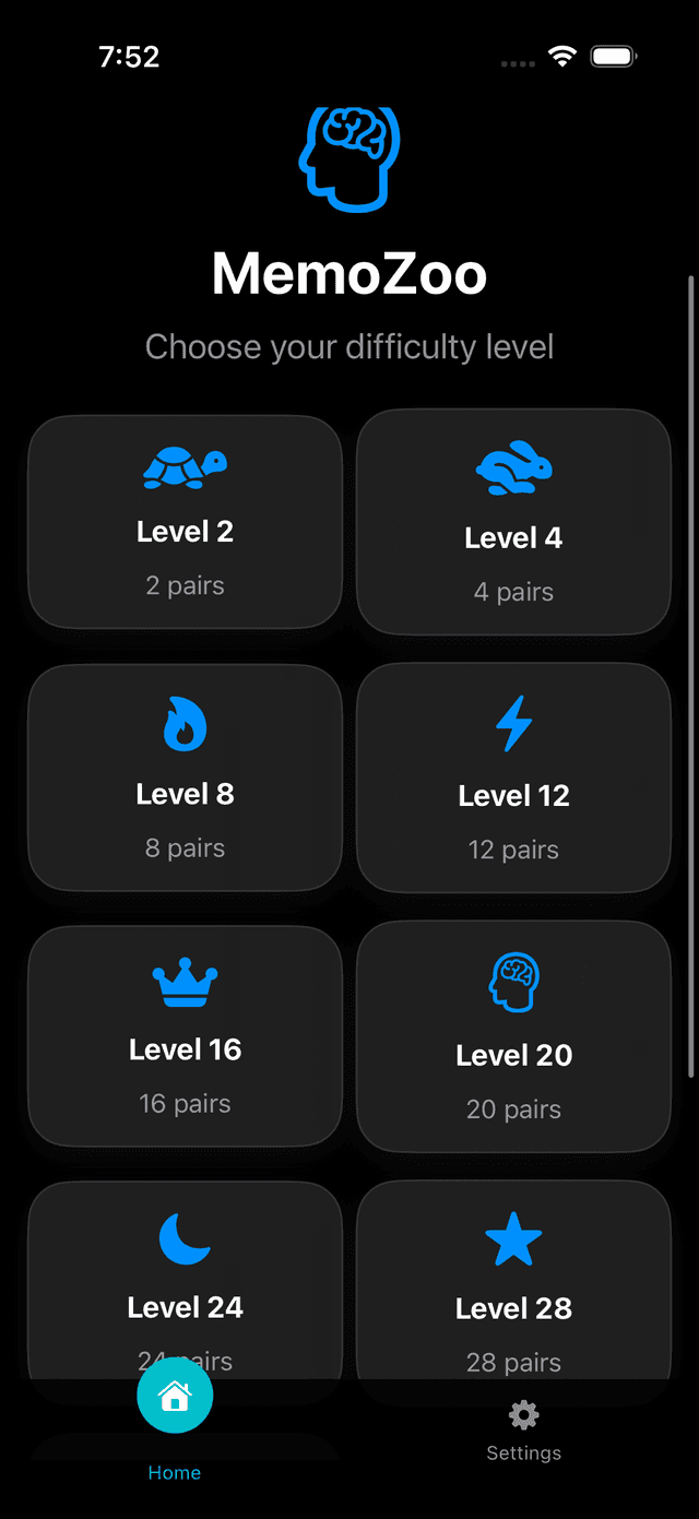 MemoZoo Screenshot 1