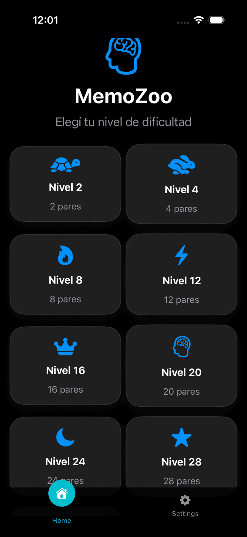 MemoZoo App Screenshot