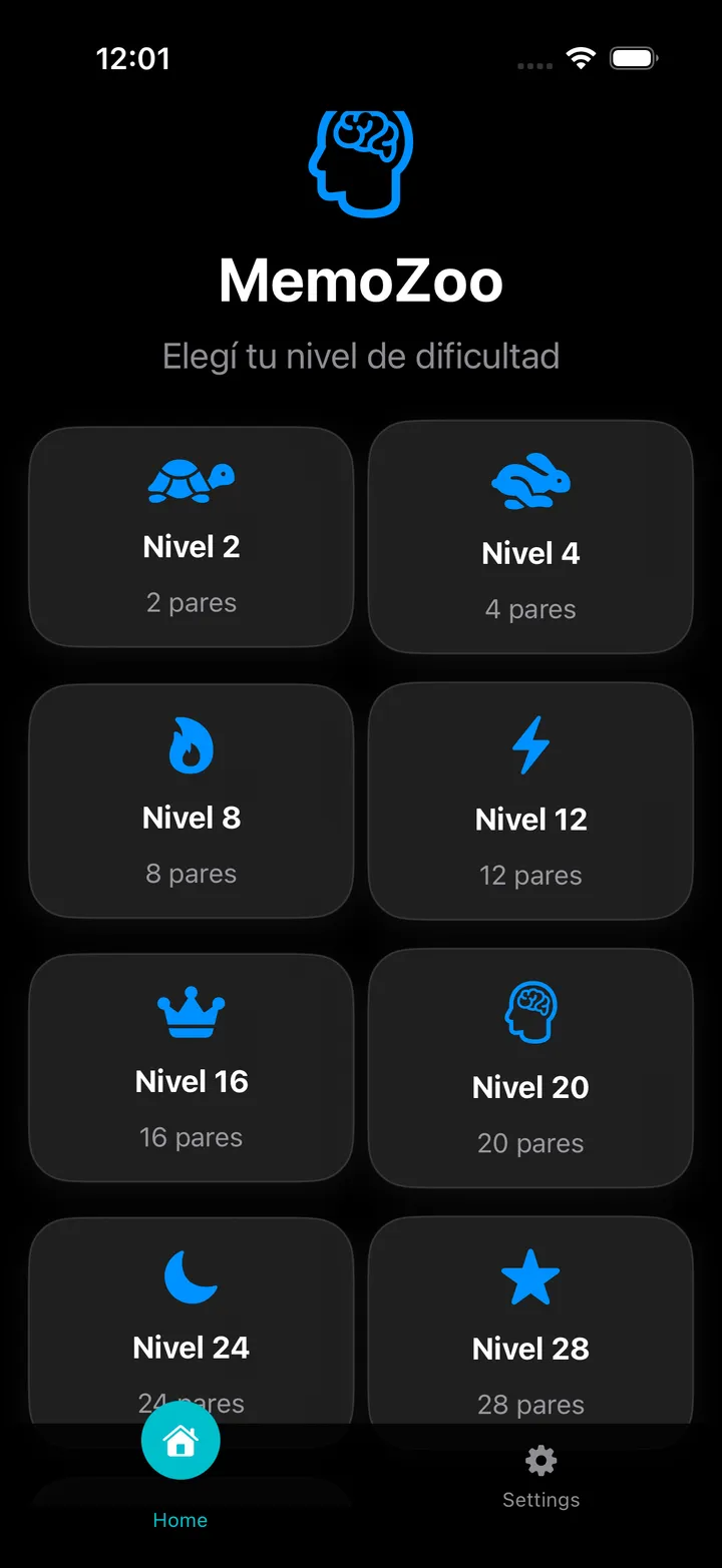MemoZoo App Screenshot
