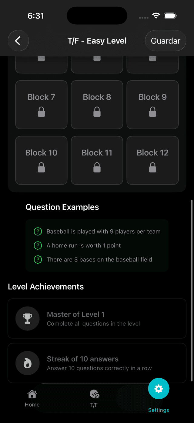 Baseball Trivia One Screenshot 9