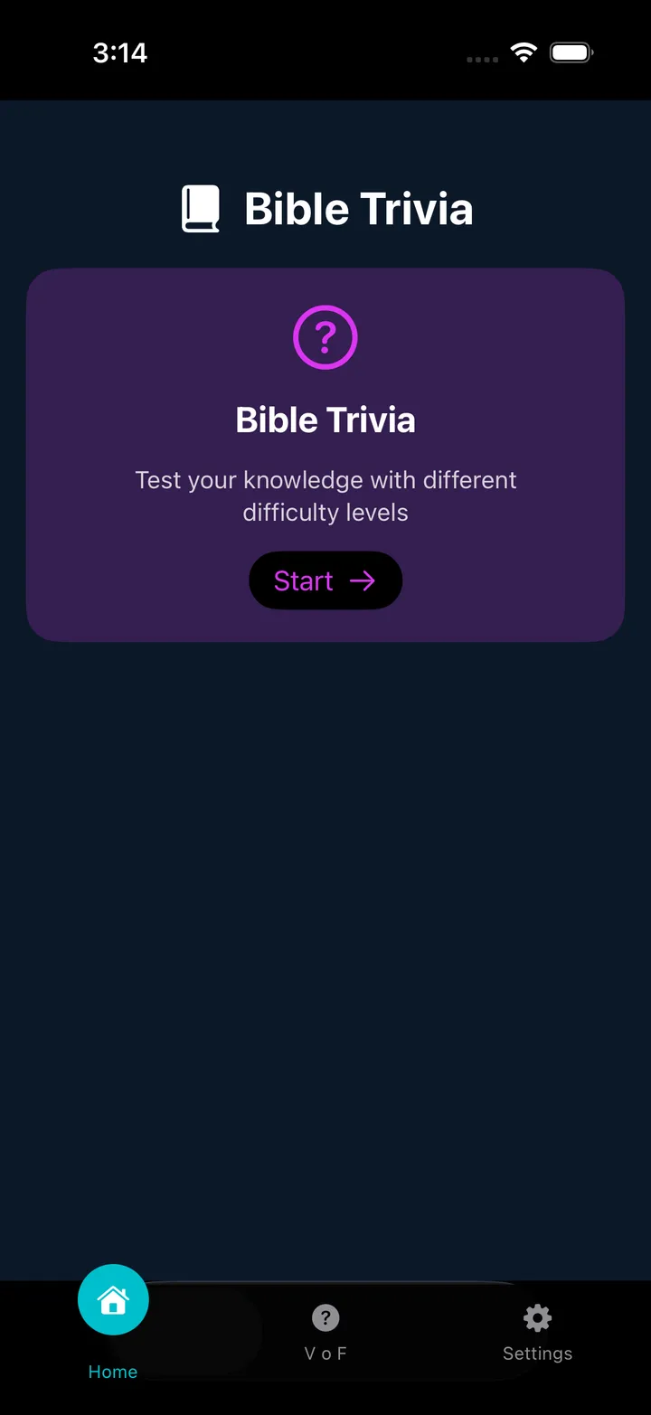 Trivia Biblia Evangélica Screenshot 1