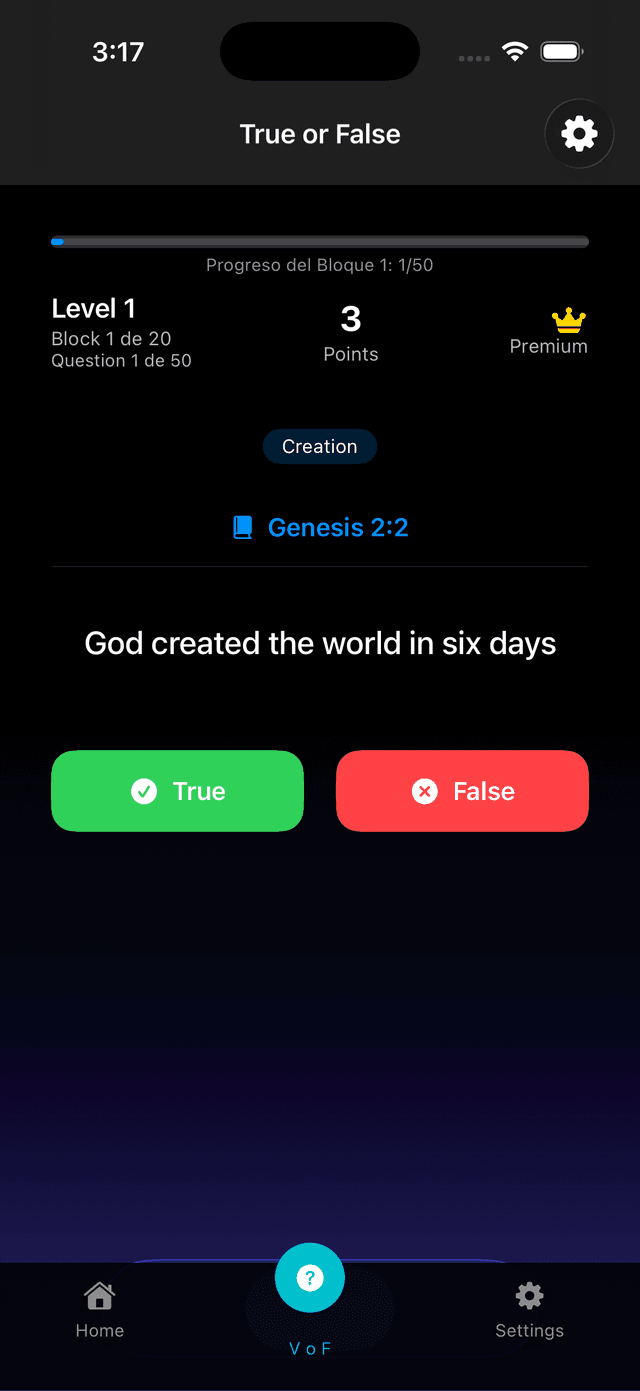Trivia Biblia Evangélica Screenshot 4