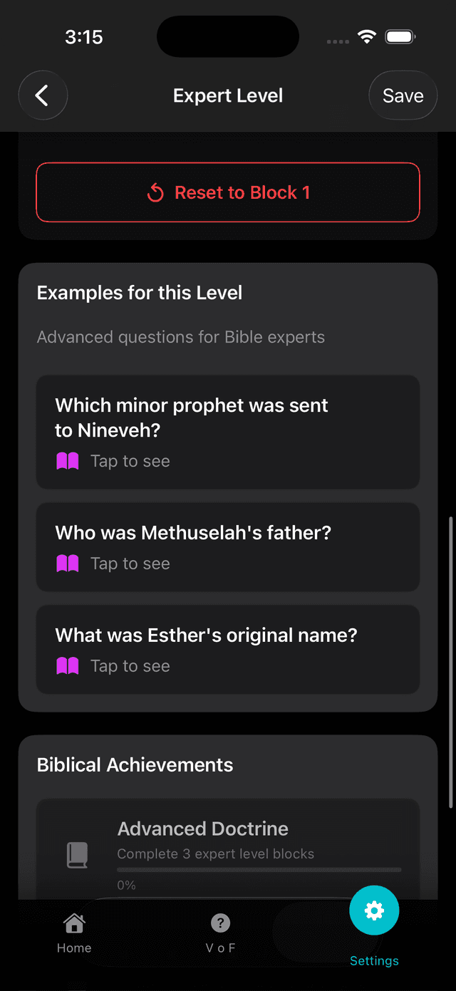 Trivia Biblia Evangélica Screenshot 7