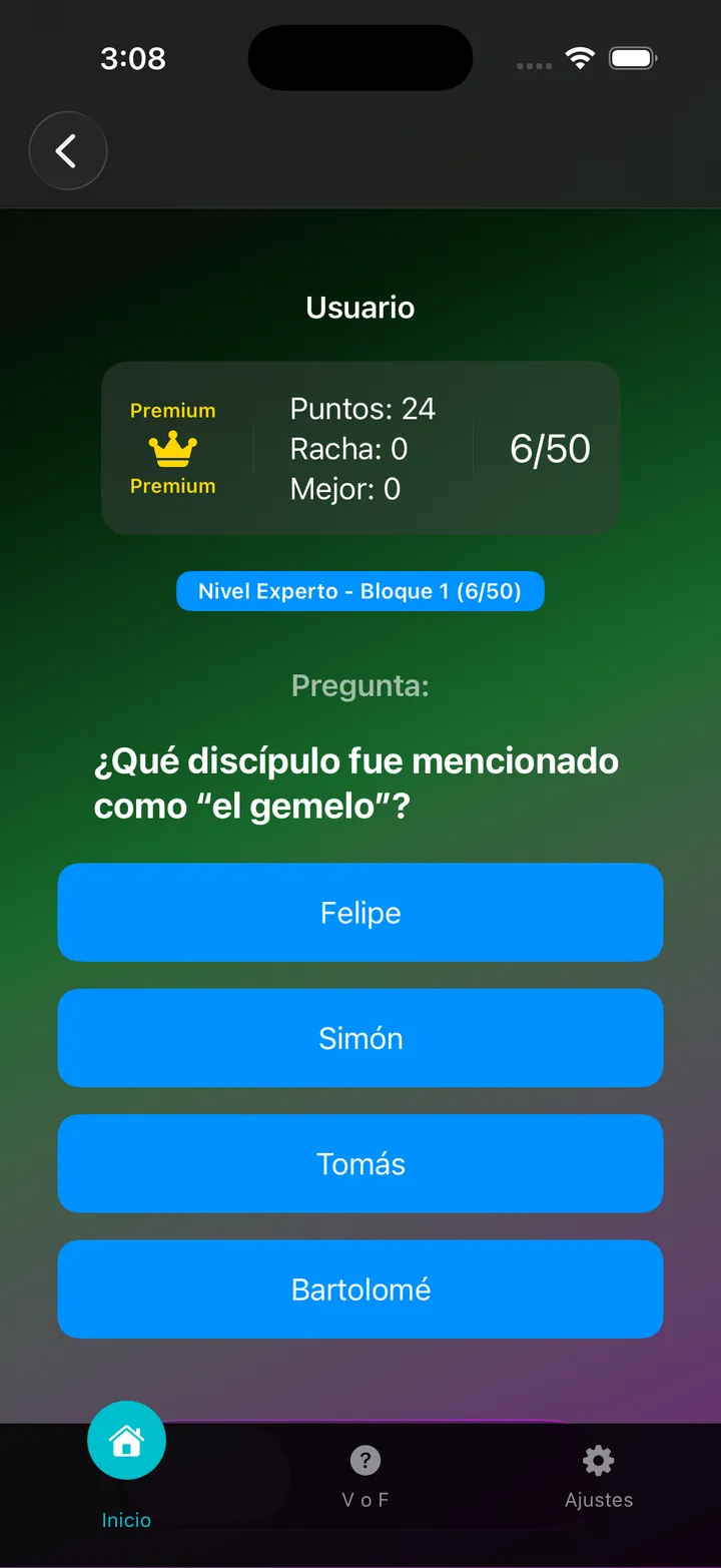 Trivia Biblia Evangélica Screenshot 2
