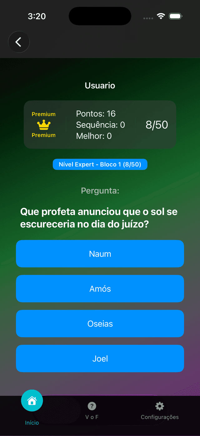 Trivia Biblia Evangélica Screenshot 2