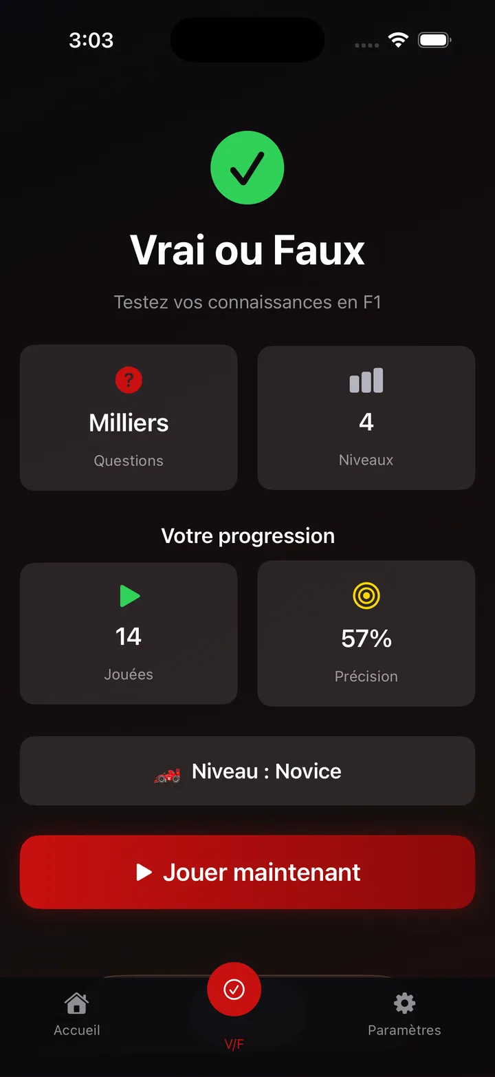 Formula One Trivia Screenshot 3