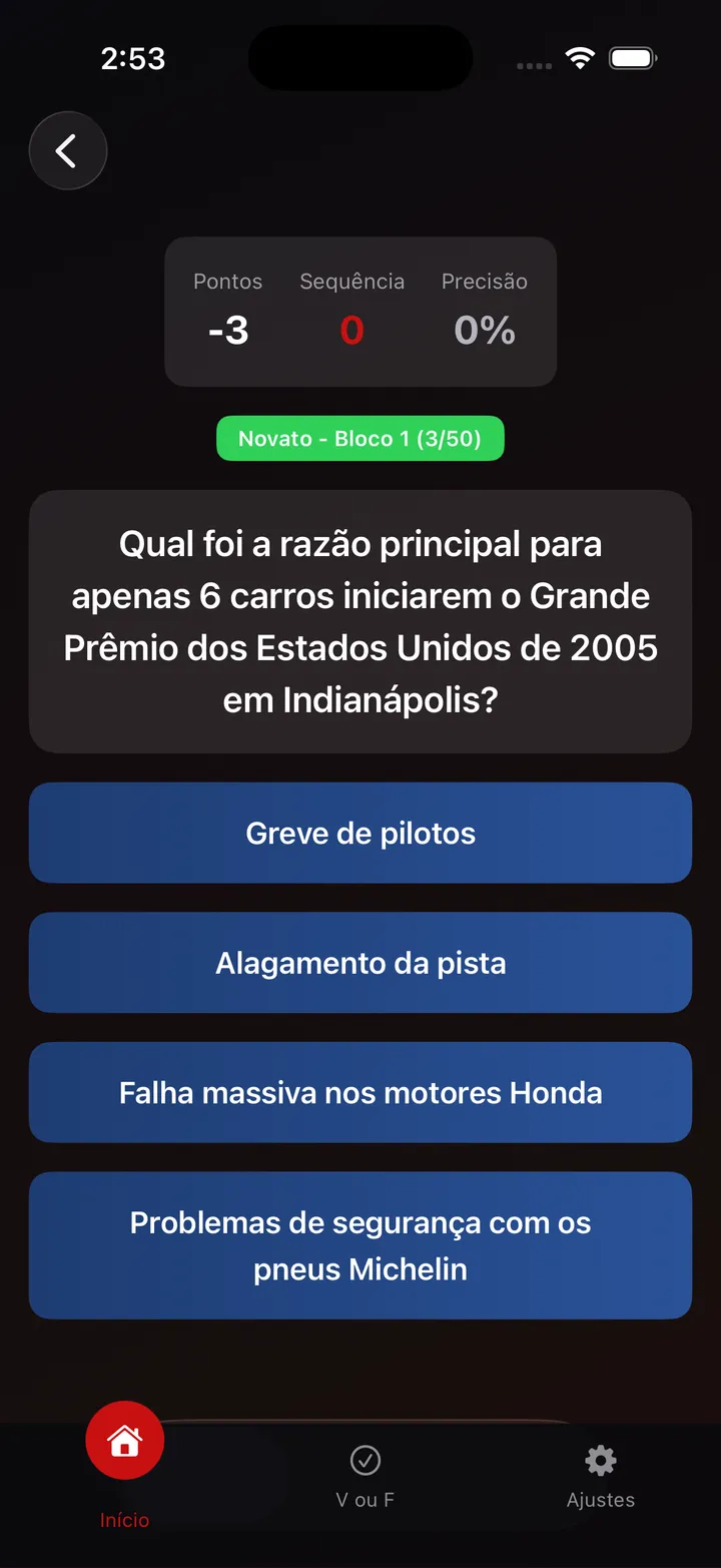 Formula One Trivia Preview