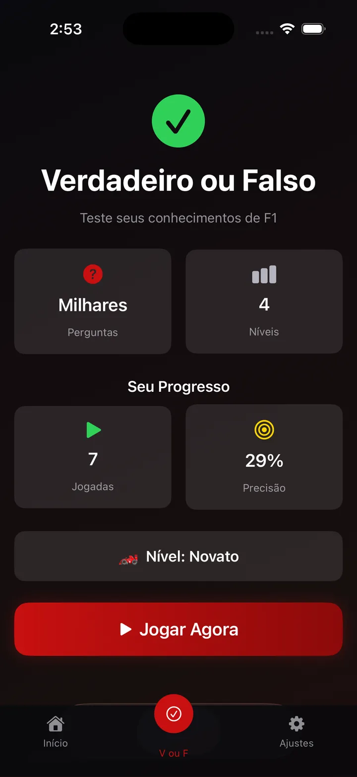 Formula One Trivia Screenshot 3