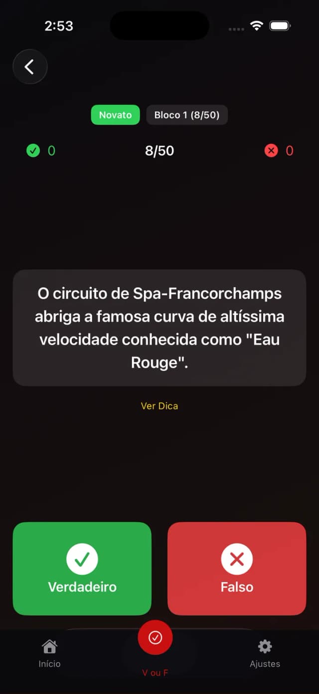 Formula One Trivia Screenshot 4