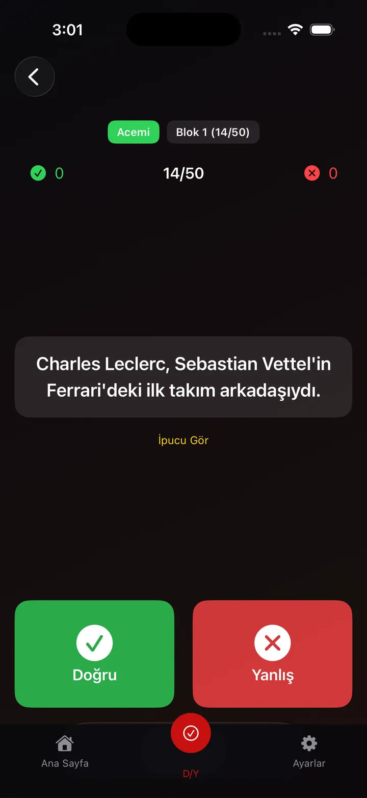 Formula One Trivia Screenshot 4
