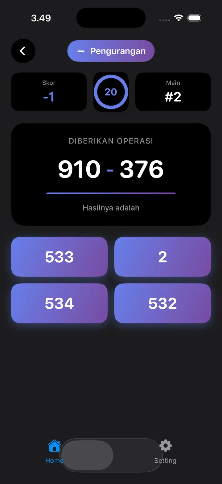 Trivia Math Uno Screenshot 3