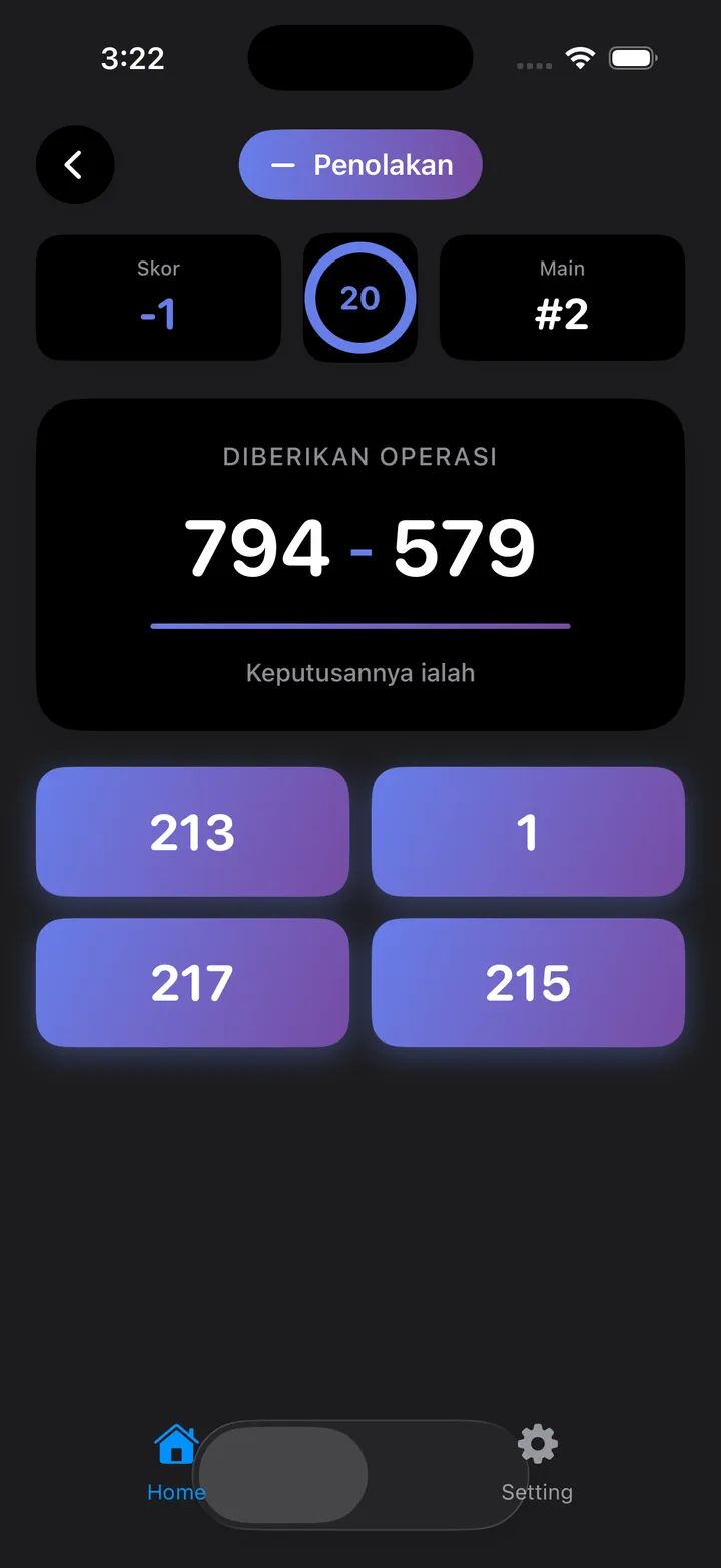 Trivia Math Uno Screenshot 3