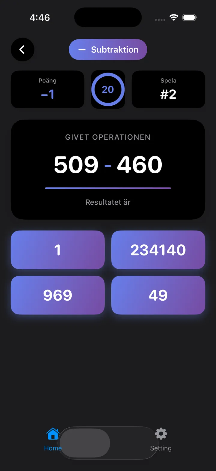 Trivia Math Uno Screenshot 3