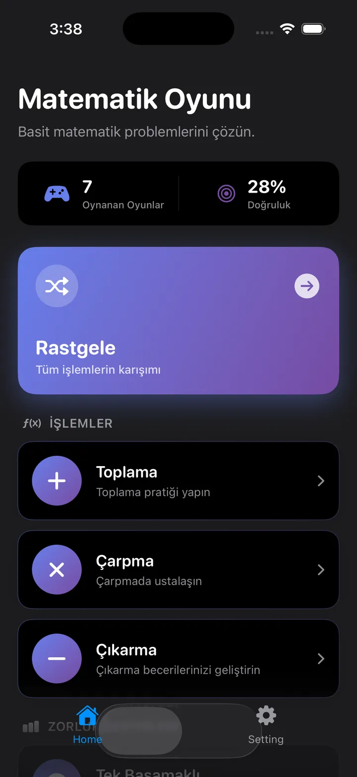 Trivia Math Uno Screenshot 1